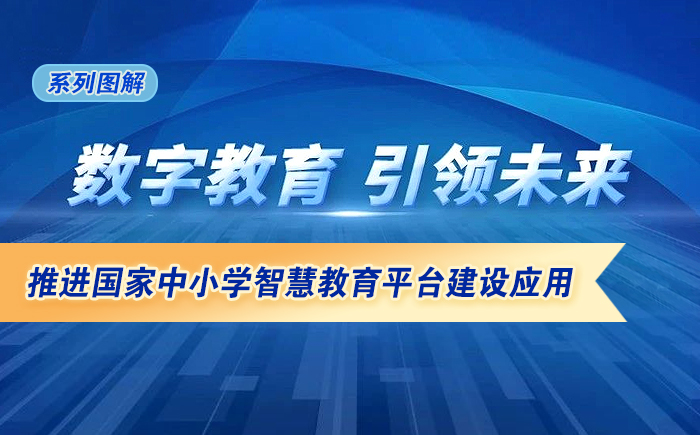圖解：推進國家中小學智慧教育平臺建設應用